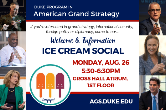 American Grand Strategy&#39;s Ice Cream Social